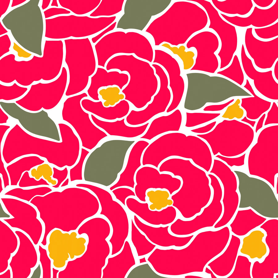 Vibrant Bloom Mural Wallpaper