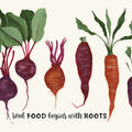 Soul Food Begins with Roots Mural Wallpaper - pure wallpaper artwork