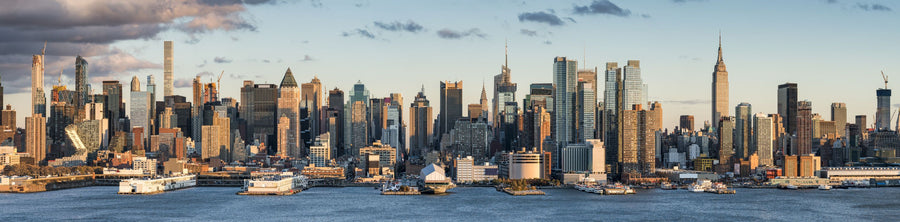 Manhattan Along the Hudson Mural Wallpaper