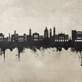 Nice France Skyline Concrete Mural Wallpaper - pure wallpaper artwork