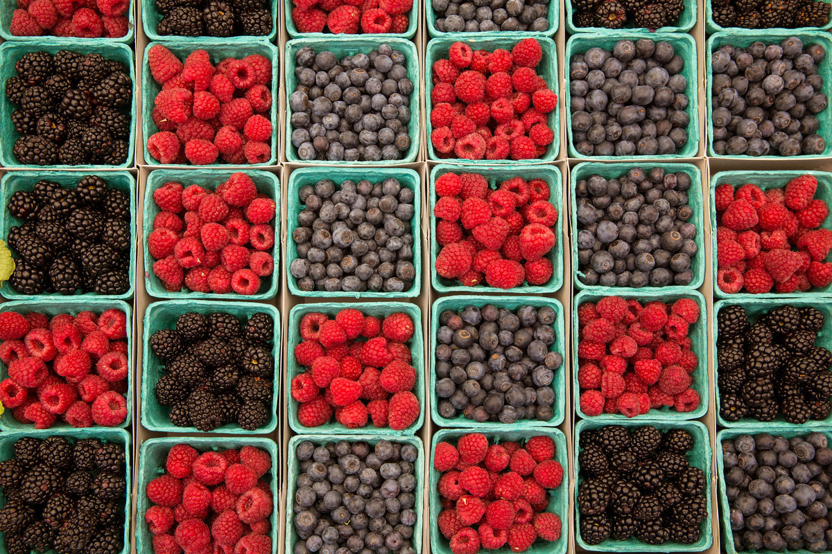More Berries Please Mural Wallpaper - pure wallpaper artwork