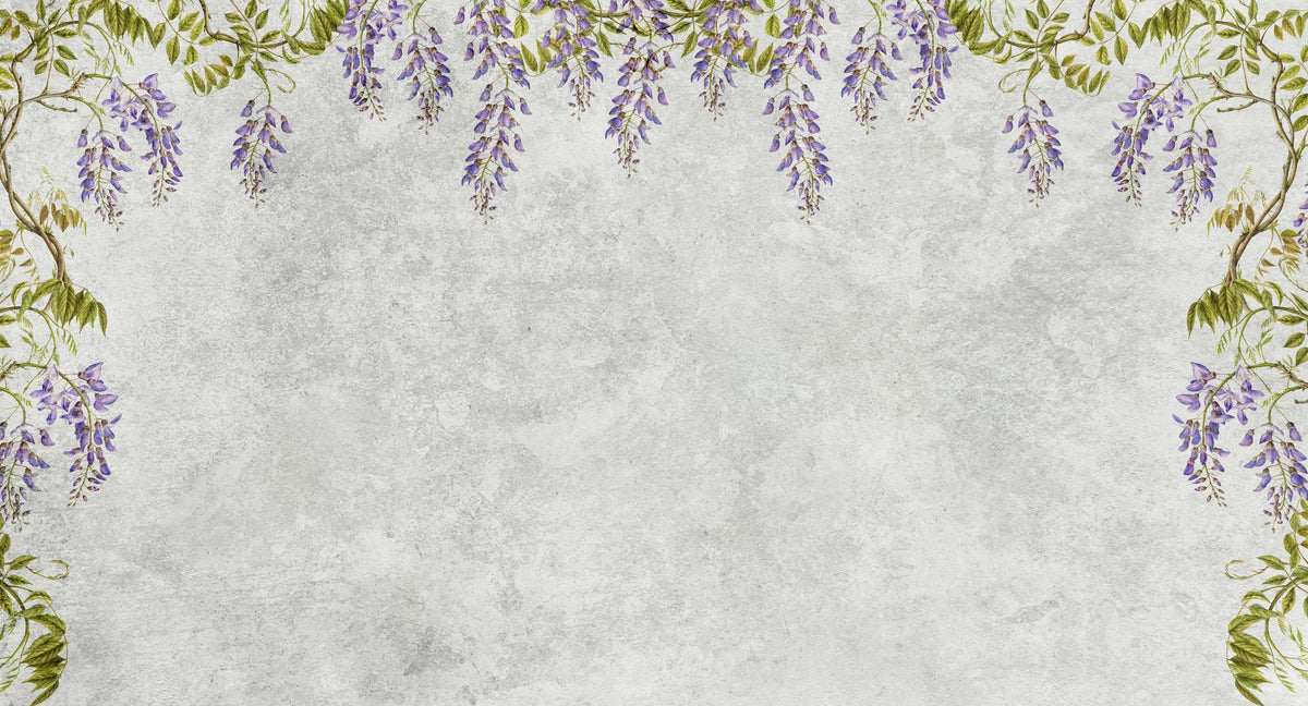 Welcome to Our Theatre, Gray Mural Wallpaper - pure wallpaper artwork