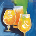 Frosty Orange Cocktails Mural Wallpaper - pure wallpaper artwork