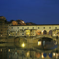 Riverside Bridge Twilight Mural Wallpaper - pure wallpaper artwork