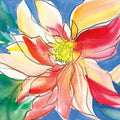 Fire Floral Mural Wallpaper - pure wallpaper artwork