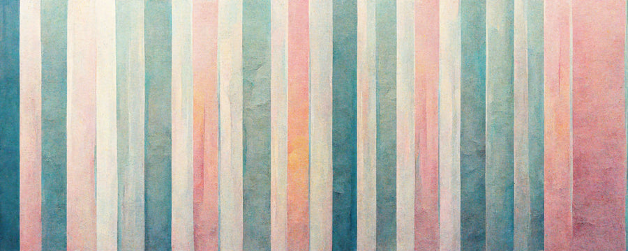 Smudged Stripes Mural Wallpaper