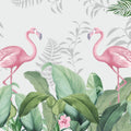 Flamingo Challenge Mural Wallpaper - pure wallpaper artwork