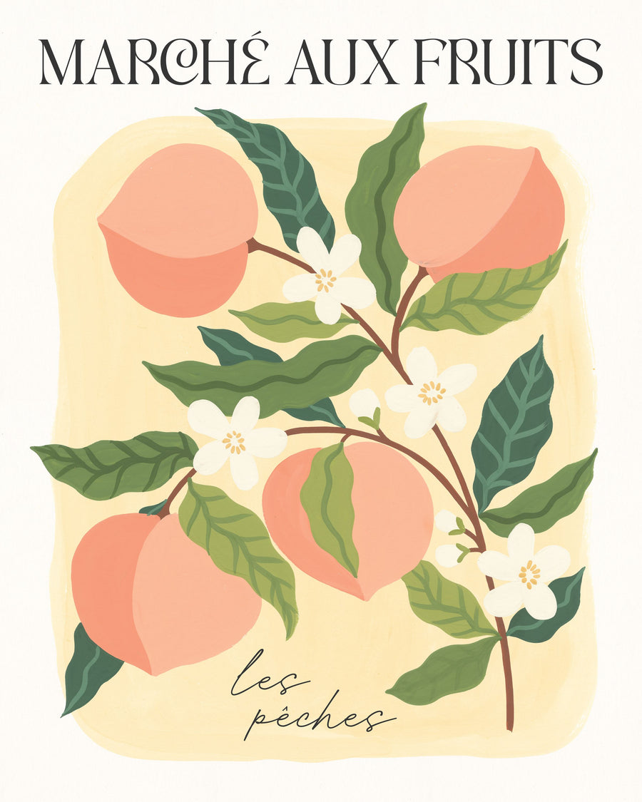 Marche Aux Fruits IV Mural Wallpaper