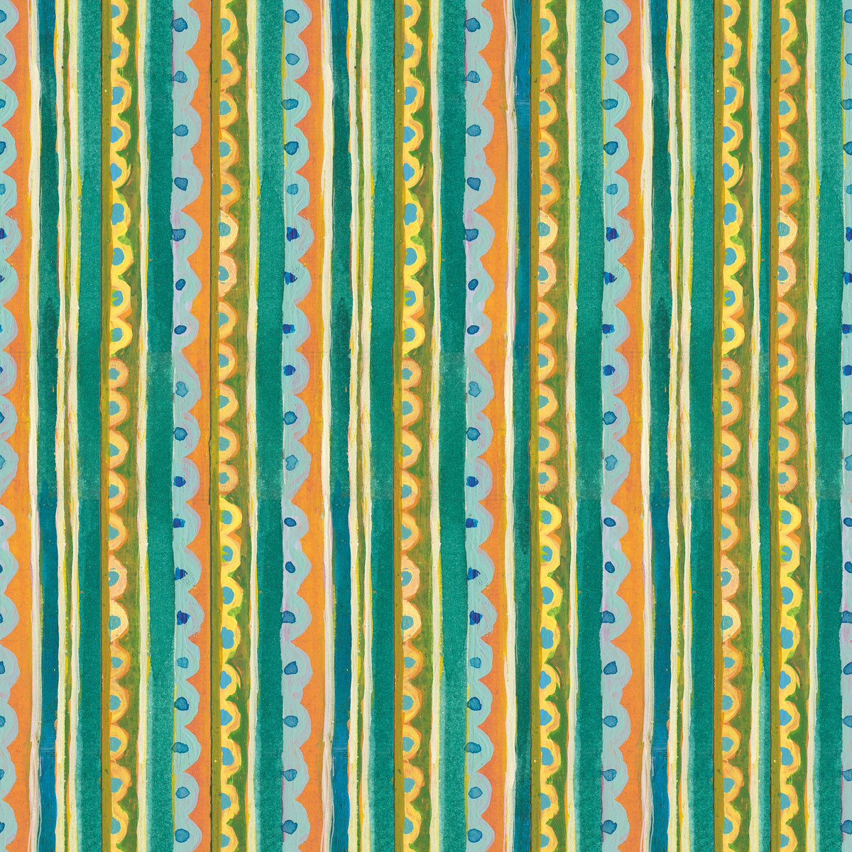 Floral on the Line Mural Wallpaper - pure wallpaper artwork