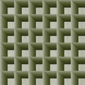 Decorative Cubes, Forest Green Mural Wallpaper - pure wallpaper artwork