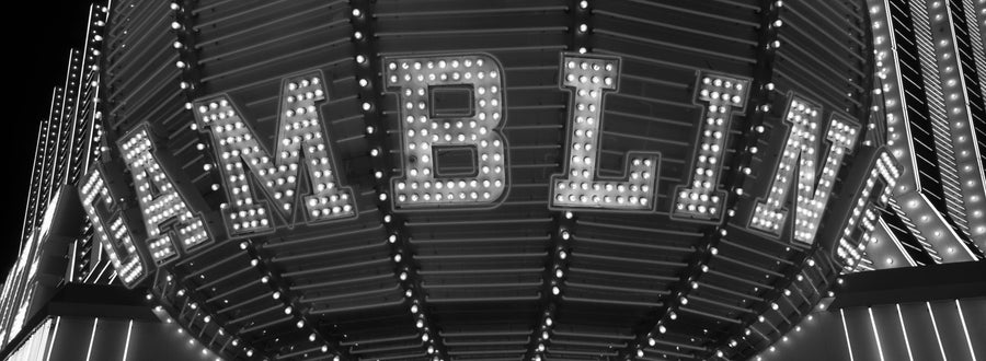 Vintage Vegas Lights Mural Wallpaper