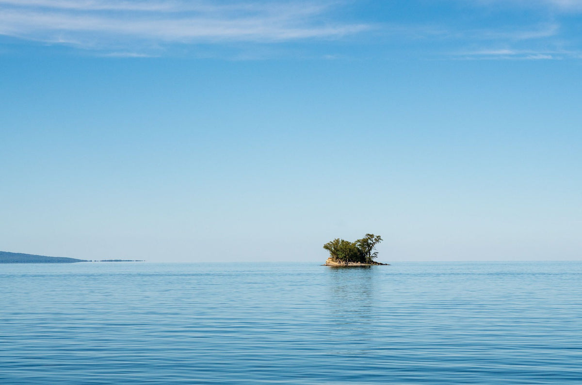 Island Serenity Mural Wallpaper - pure wallpaper artwork