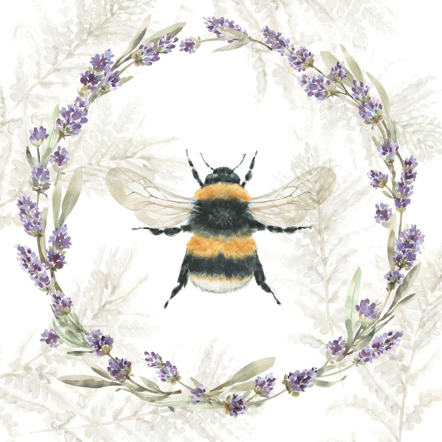 Fresh Lavender IV Mural Wallpaper