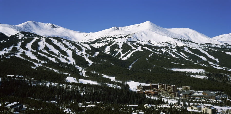 Alpine Ski Haven Mural Wallpaper