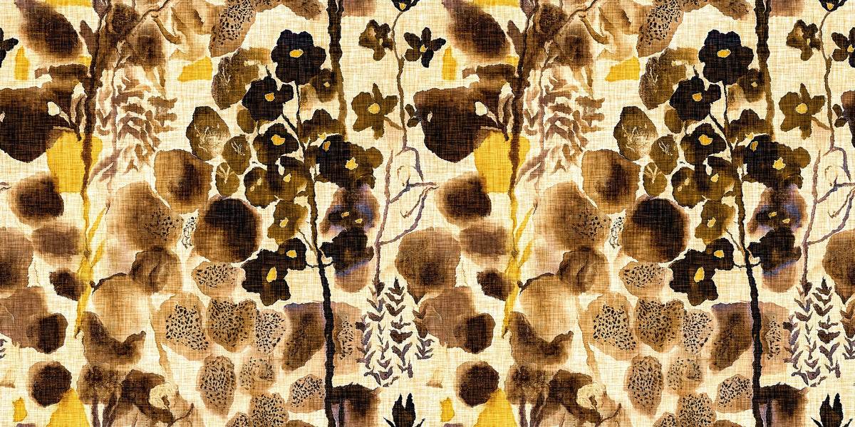 Woven Blossom Mural Wallpaper - pure wallpaper artwork