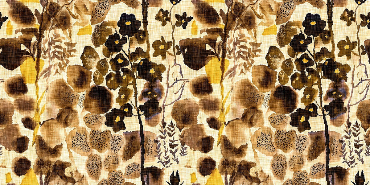 Woven Blossom Mural Wallpaper - pure wallpaper artwork