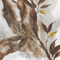 Gilded Leaf Collage II Mural Wallpaper - Warm Tone - pure wallpaper artwork