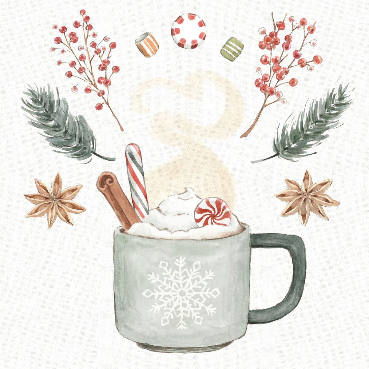 Winter Warmth II Mural Wallpaper - pure wallpaper artwork
