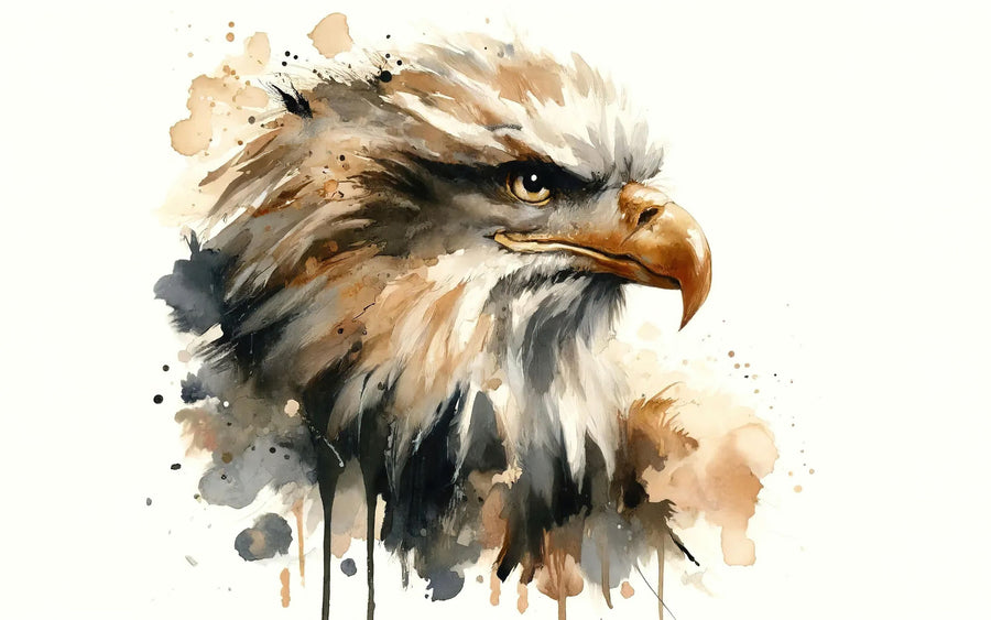 Majestic Eagle Essence Mural Wallpaper