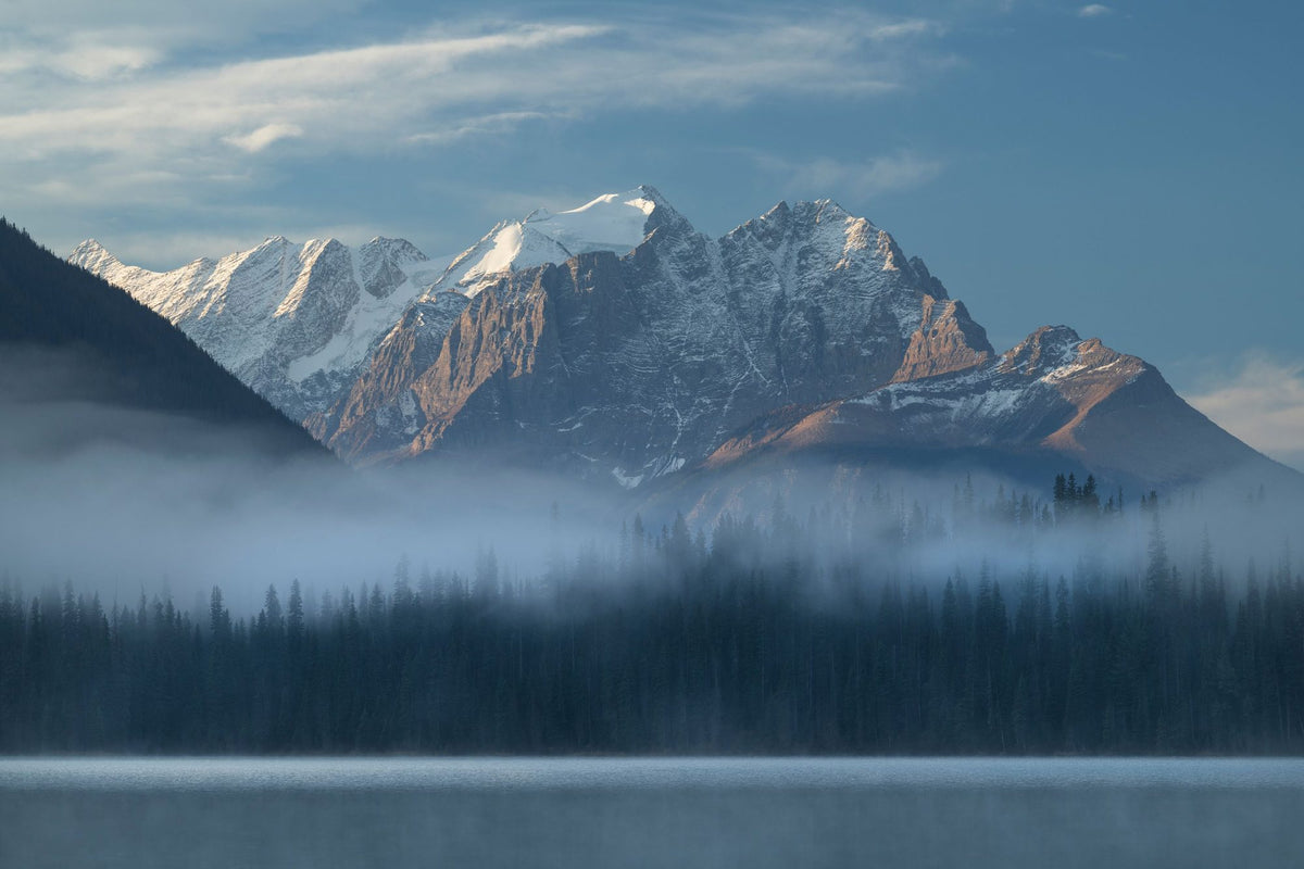 Mount Vaux and Emerald Lake Mural Wallpaper - pure wallpaper artwork