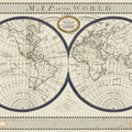 Torkington's World Map Mural Wallpaper - pure wallpaper artwork