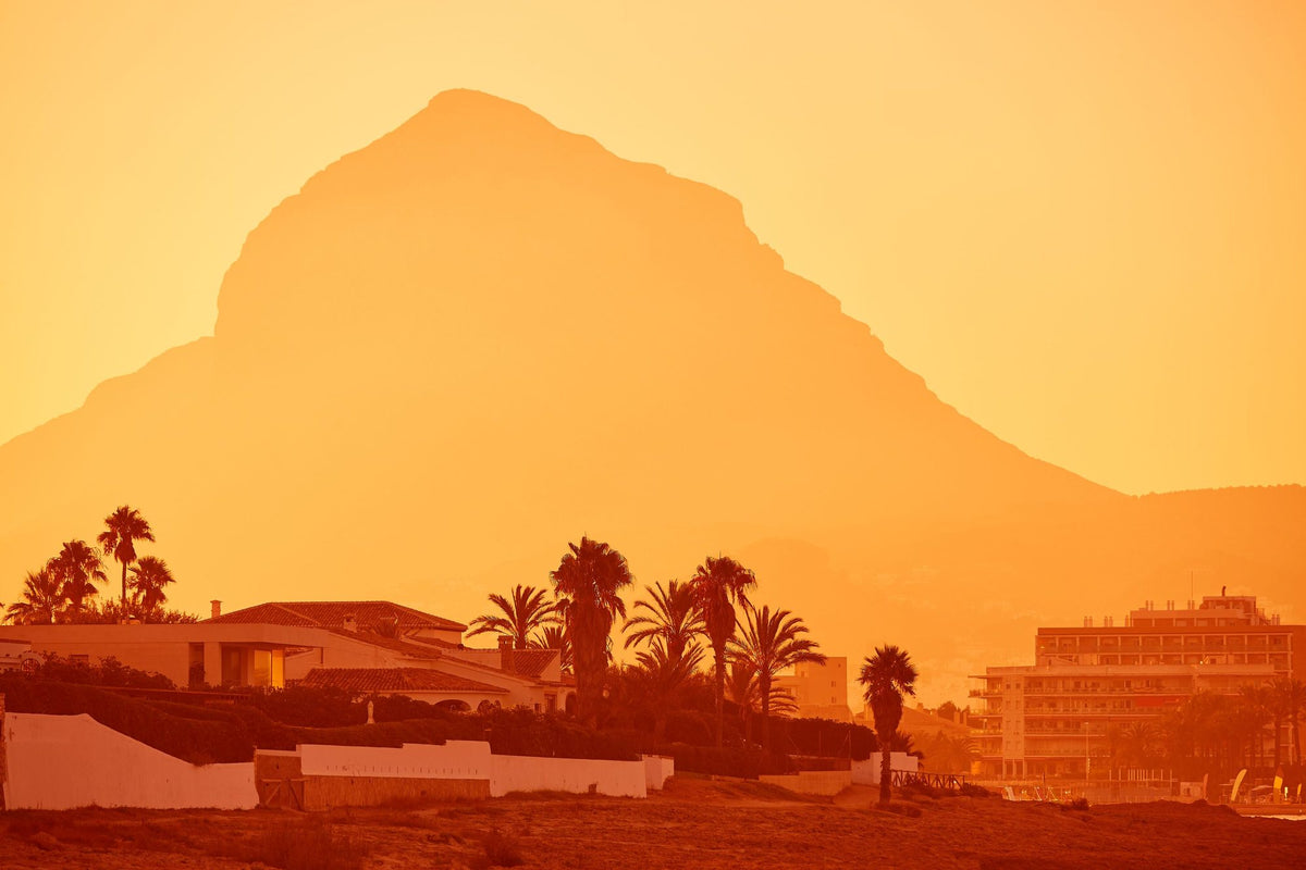 Mediterranean Sunset Mural Wallpaper - pure wallpaper artwork