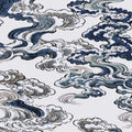 Ukiyo-e Clouds, Blues Mural Wallpaper - pure wallpaper artwork