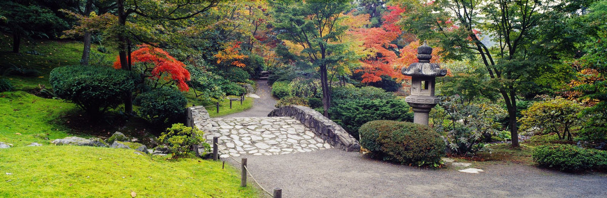 Autumn Zen Garden Mural Wallpaper - pure wallpaper artwork