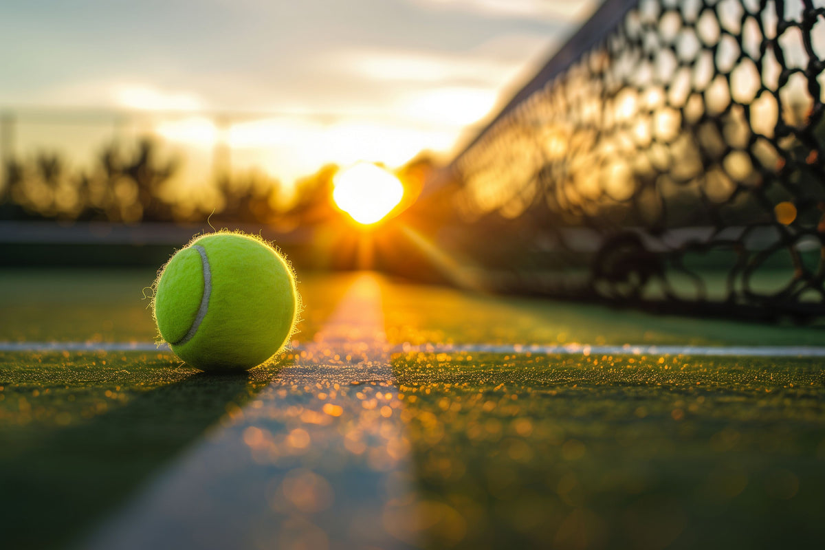 Play Tennis Mural Wallpaper - pure wallpaper artwork