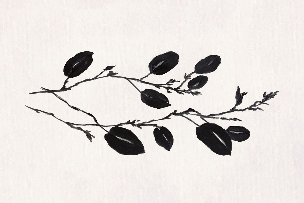 Shadow Leaves I Mural Wallpaper - pure wallpaper artwork