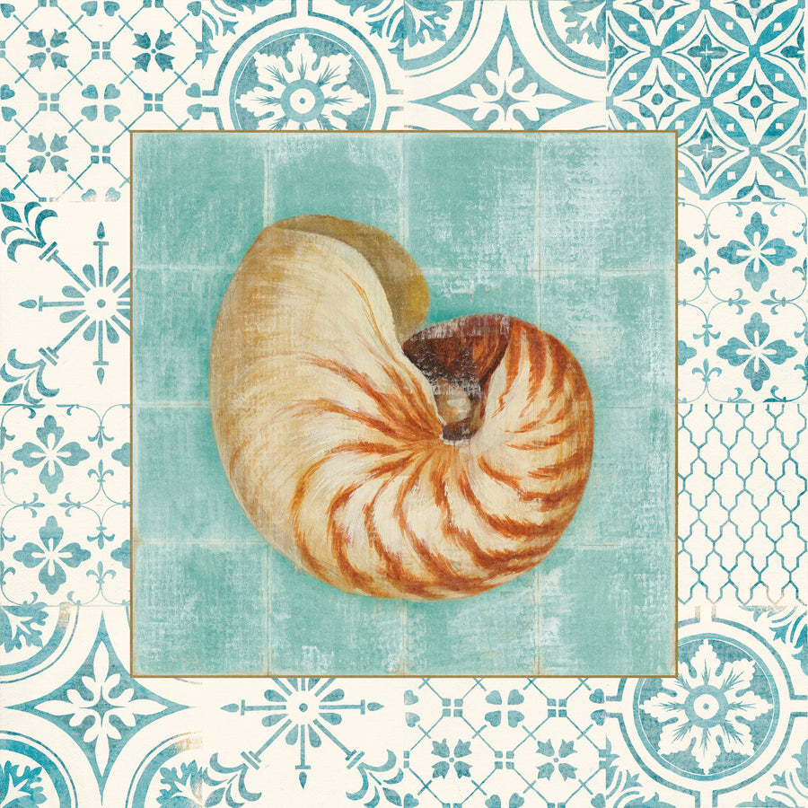 Shell Tiles II Mural Wallpaper