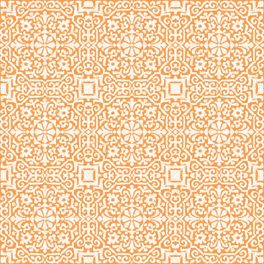 Amadora Times Orange Mural Wallpaper