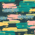 Shape and Splash Dark Mural Wallpaper - pure wallpaper artwork