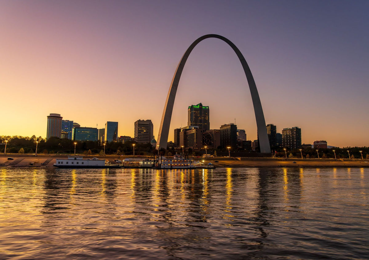 Twilight Arch Mural Wallpaper - pure wallpaper artwork