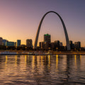 Twilight Arch Mural Wallpaper - pure wallpaper artwork