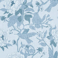 Peony Toile, Sky Mural Wallpaper - pure wallpaper artwork