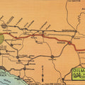 Greetings From California Map Mural Wallpaper - pure wallpaper artwork