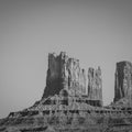 Monument Valley II BW Mural Wallpaper - pure wallpaper artwork