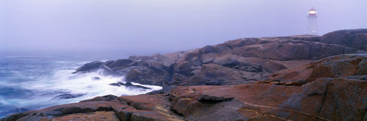 Peggy's Cove Lighthouse Mural Wallpaper - pure wallpaper artwork