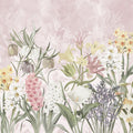 Happy Spring Flowers Mural Wallpaper - Edition 4 - pure wallpaper artwork