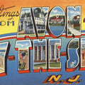 Greetings From Avon-by-the-sea Mural Wallpaper - pure wallpaper artwork
