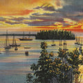 Greetings From Sunset Views Mural Wallpaper - pure wallpaper artwork