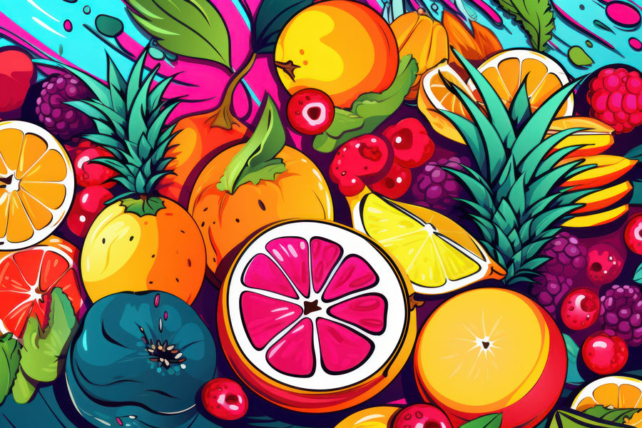 Fruits For Everyone Mural Wallpaper