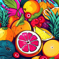 Fruits For Everyone Mural Wallpaper - pure wallpaper artwork