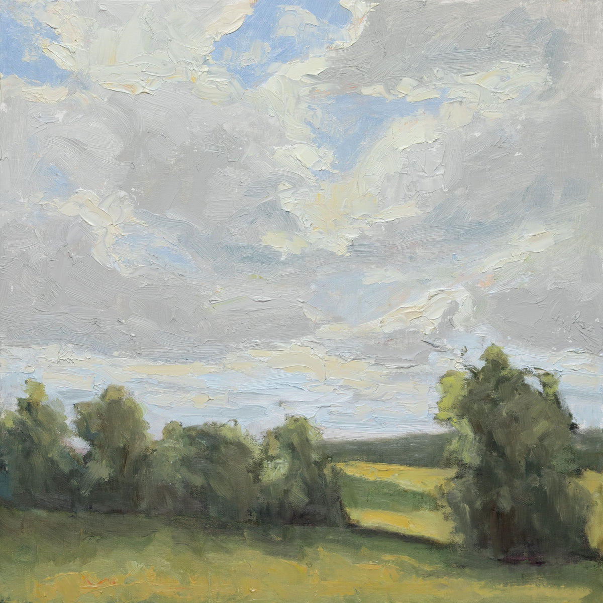 Sweeping Fields Mural Wallpaper - pure wallpaper artwork