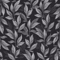 Sleeping Garden Leaves Mural Wallpaper - pure wallpaper artwork