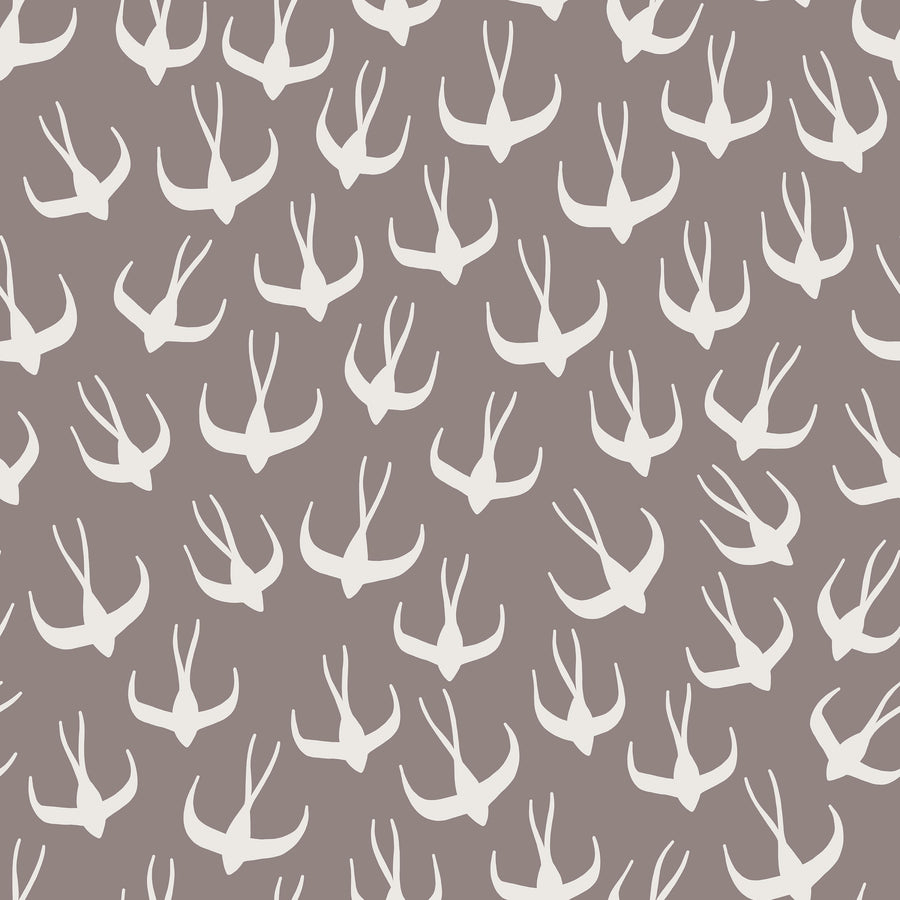 Swallow Family Mural Wallpaper
