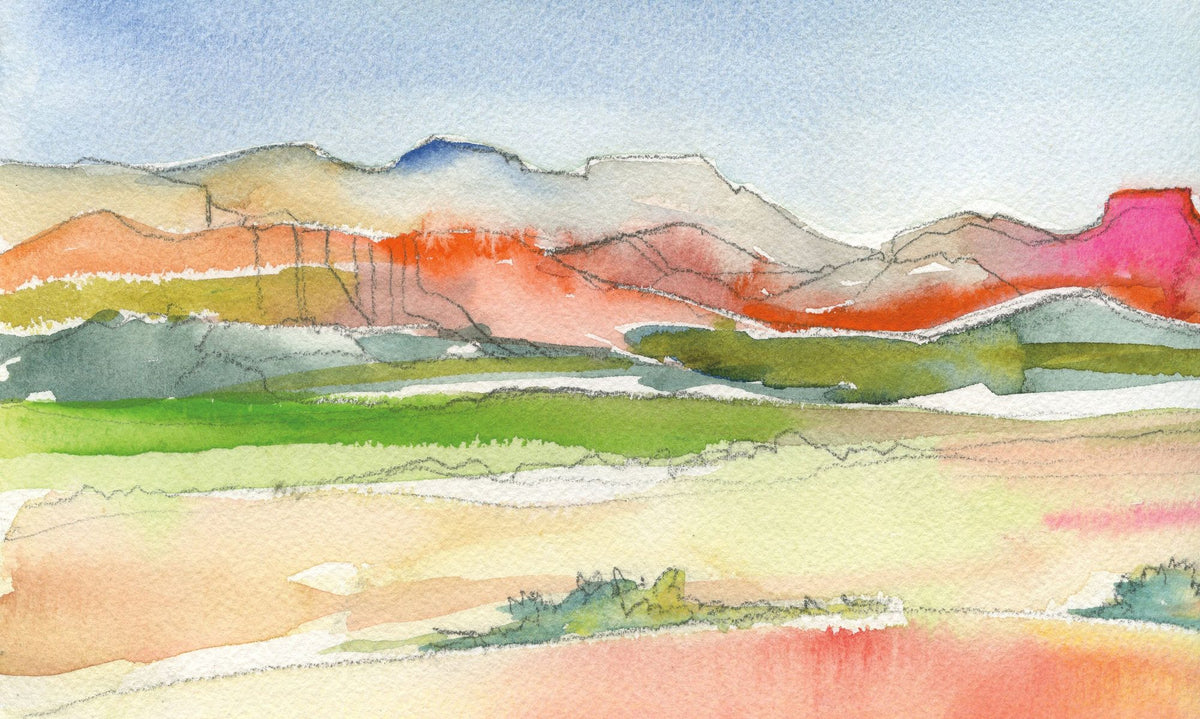 Desert Landscape I Mural Wallpaper - pure wallpaper artwork