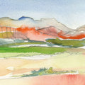 Desert Landscape I Mural Wallpaper - pure wallpaper artwork
