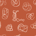 Beach Doodles Mural Wallpaper - pure wallpaper artwork